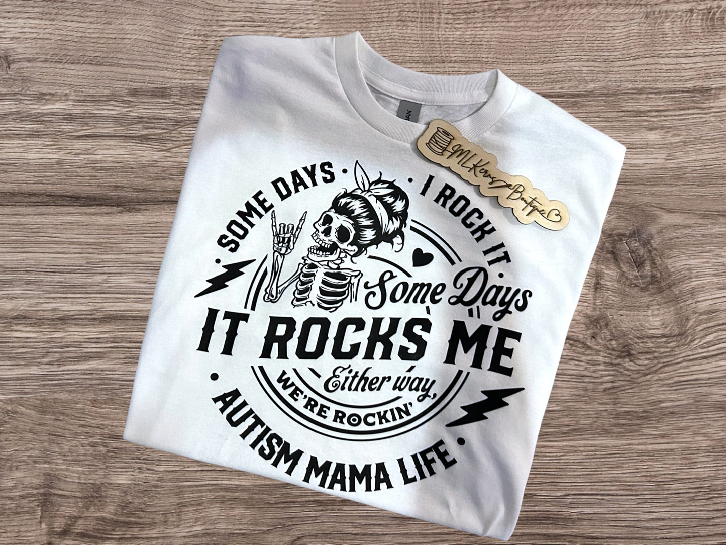Autism mama life t shirt
