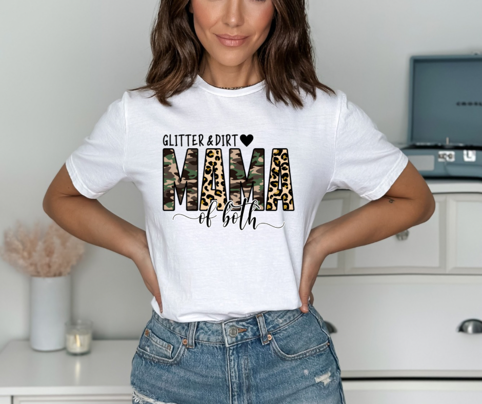 Mama of both t shirt