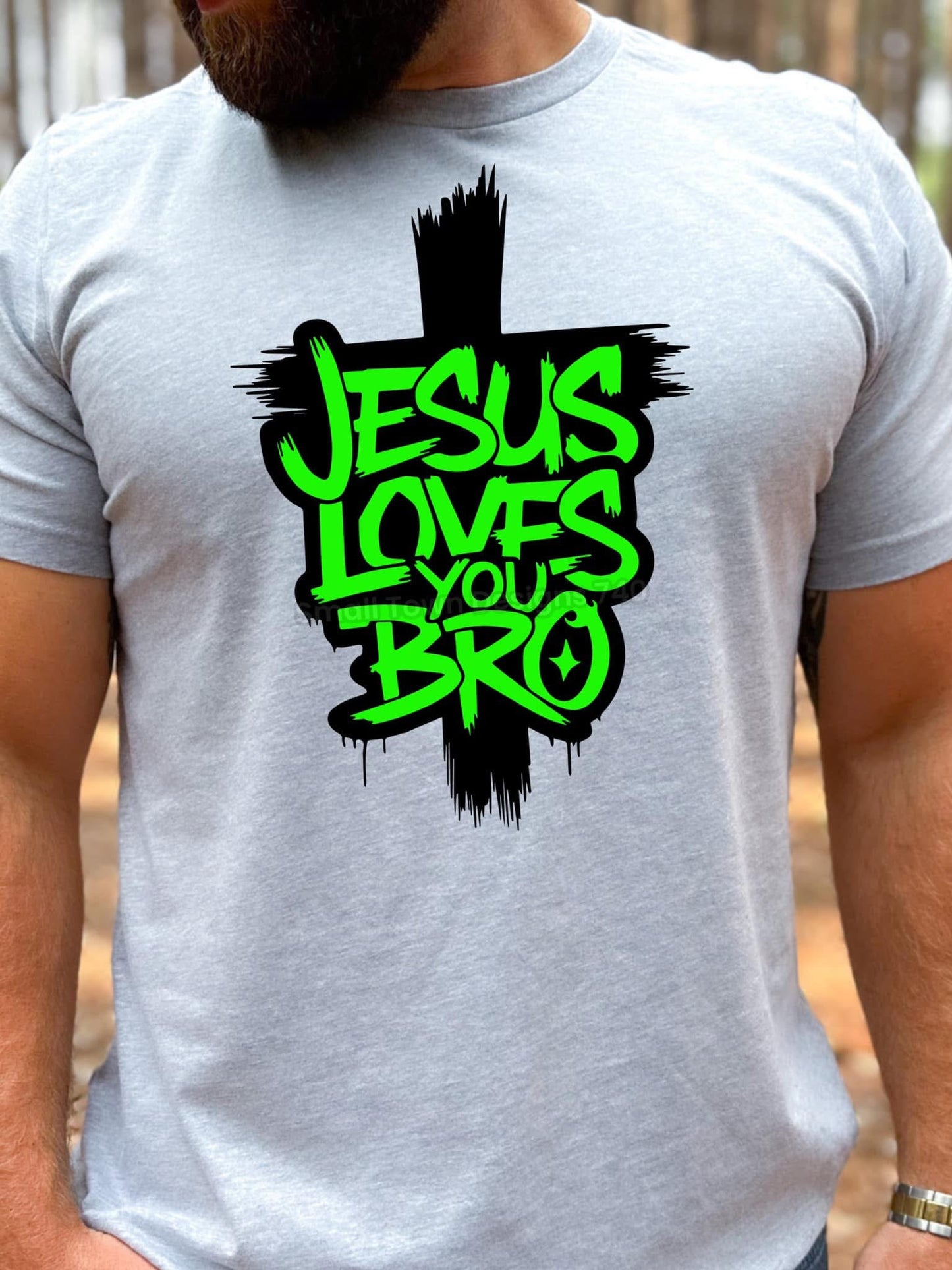 Jesus Loves You Bro T Shirt