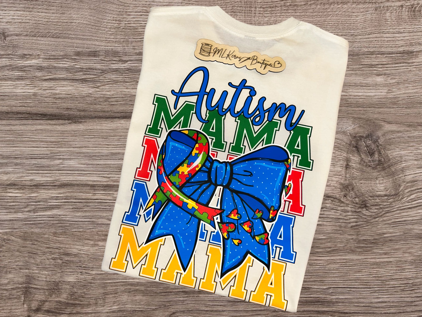 Autism mama coquette t shirt