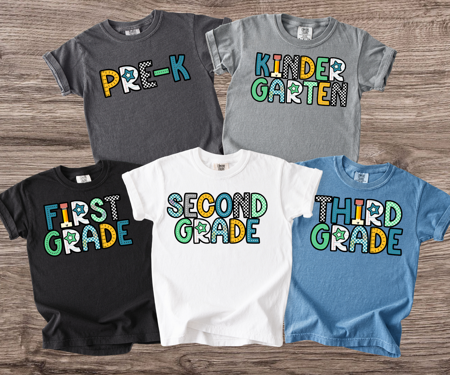 Retro School Grade T Shirt