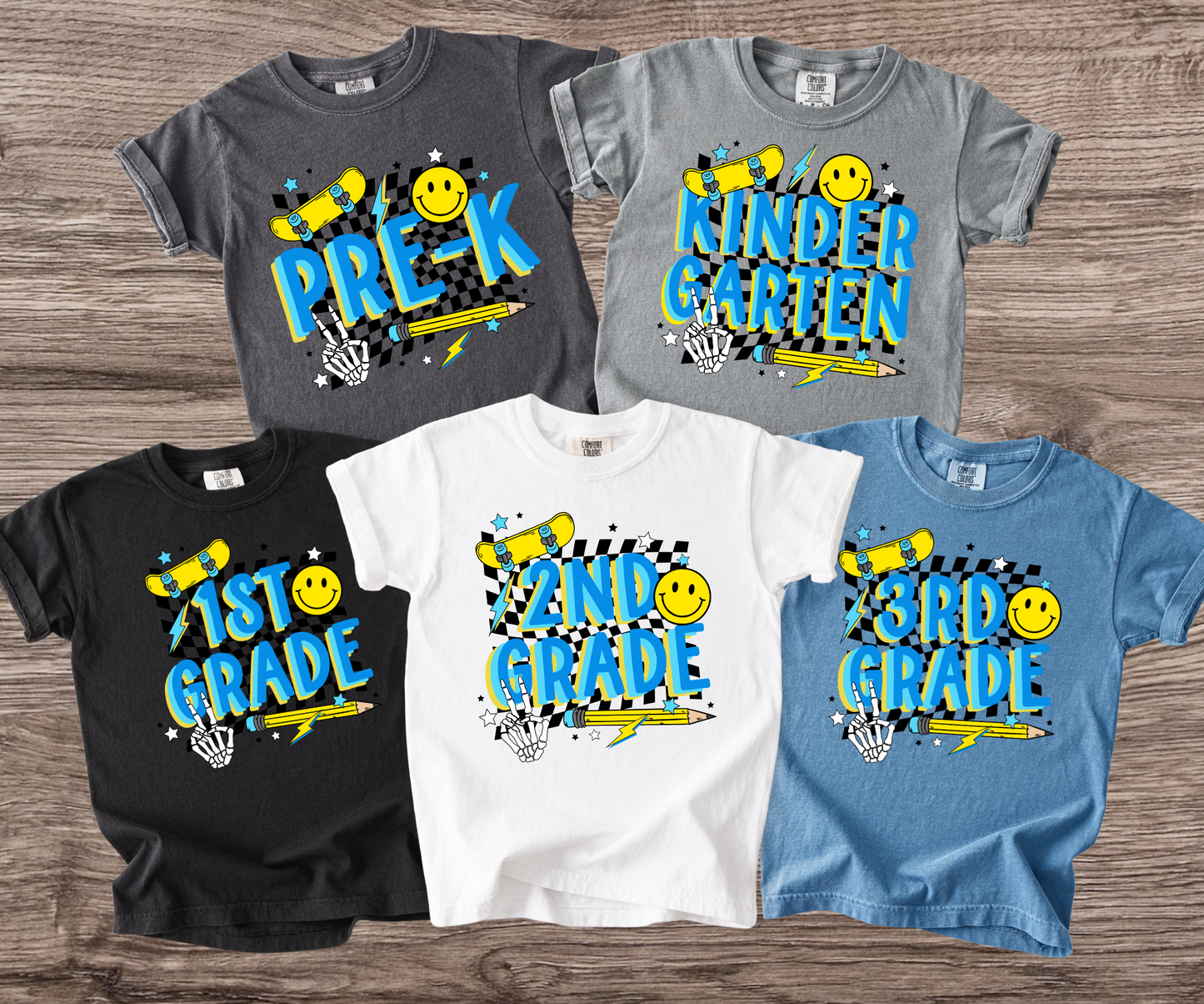 Skater Dude Back To School T Shirt