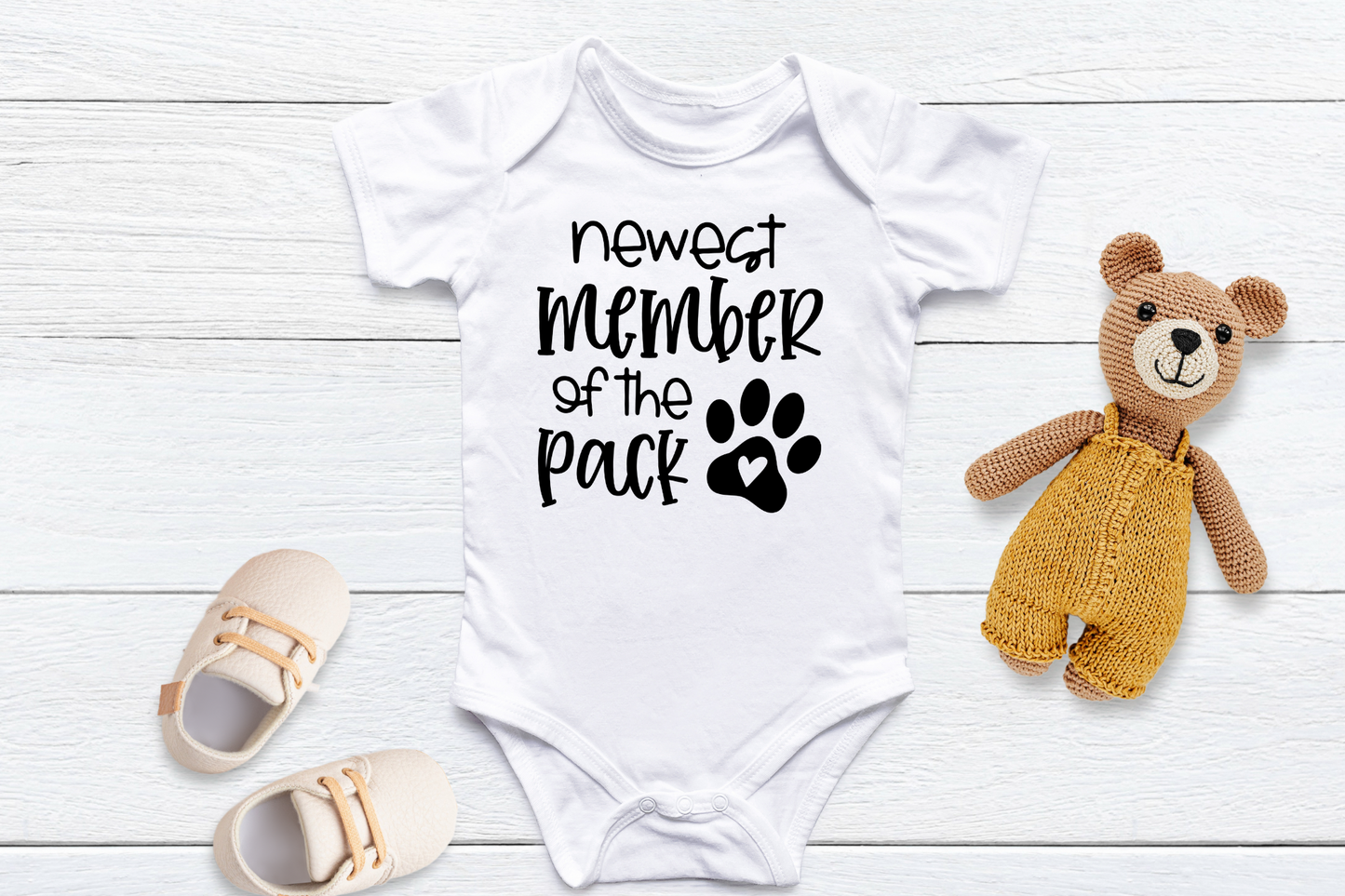 Newest member of the pack onesies