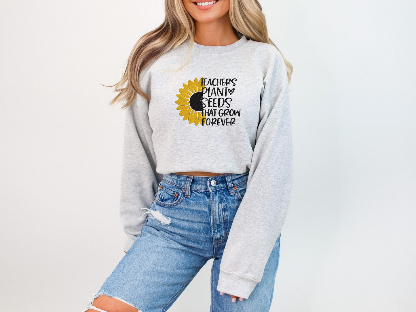 Teachers Plant Seed Crewneck