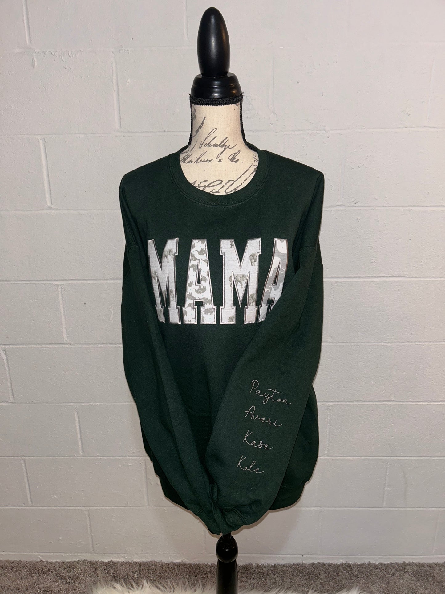 Mama keepsake sweatshirt (Please Read Description)