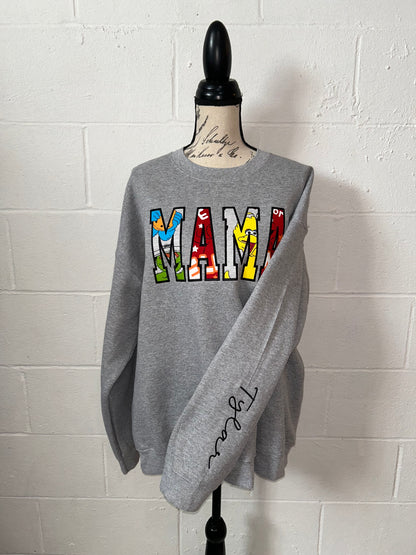 Mama keepsake sweatshirt (Please Read Description)