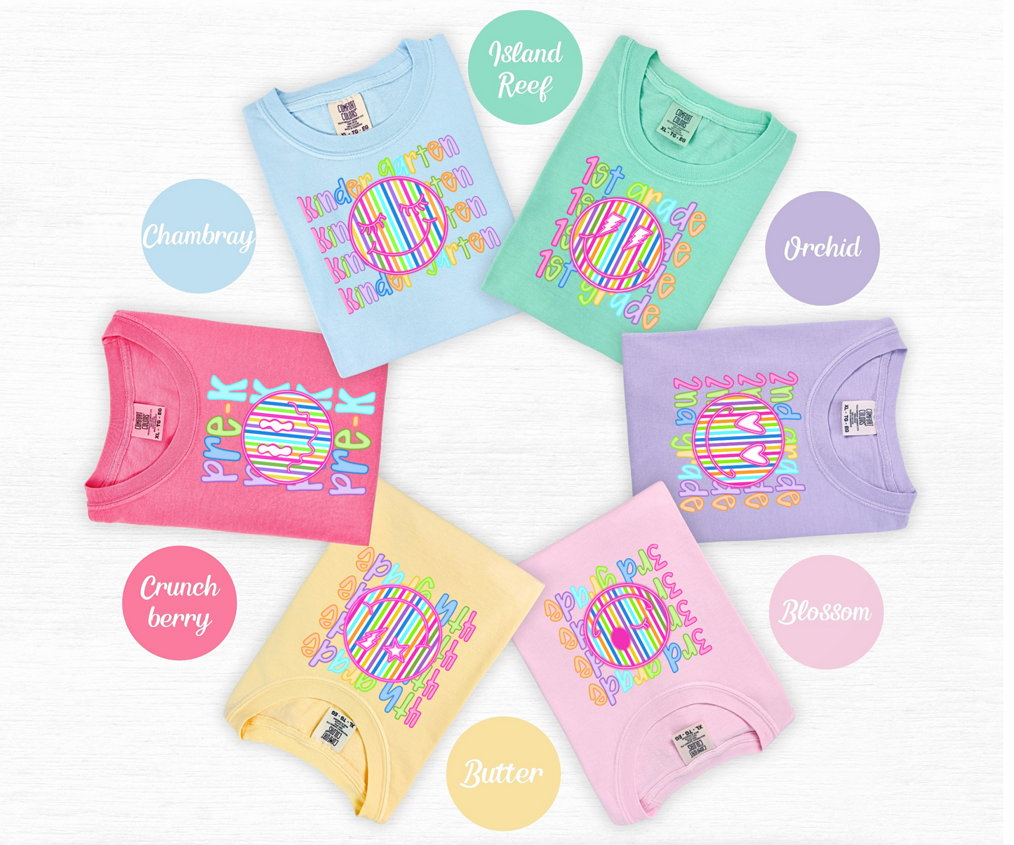 Smiley Grade T Shirts