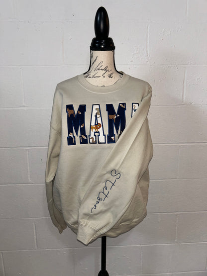 Mama keepsake sweatshirt (Please Read Description)