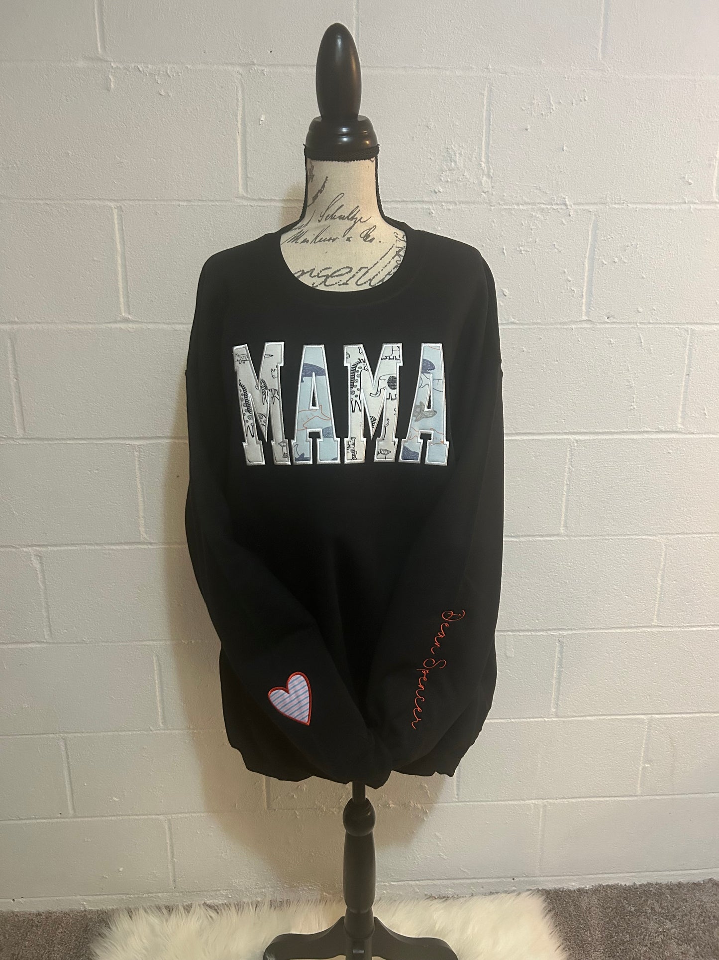 Mama keepsake sweatshirt (Please Read Description)