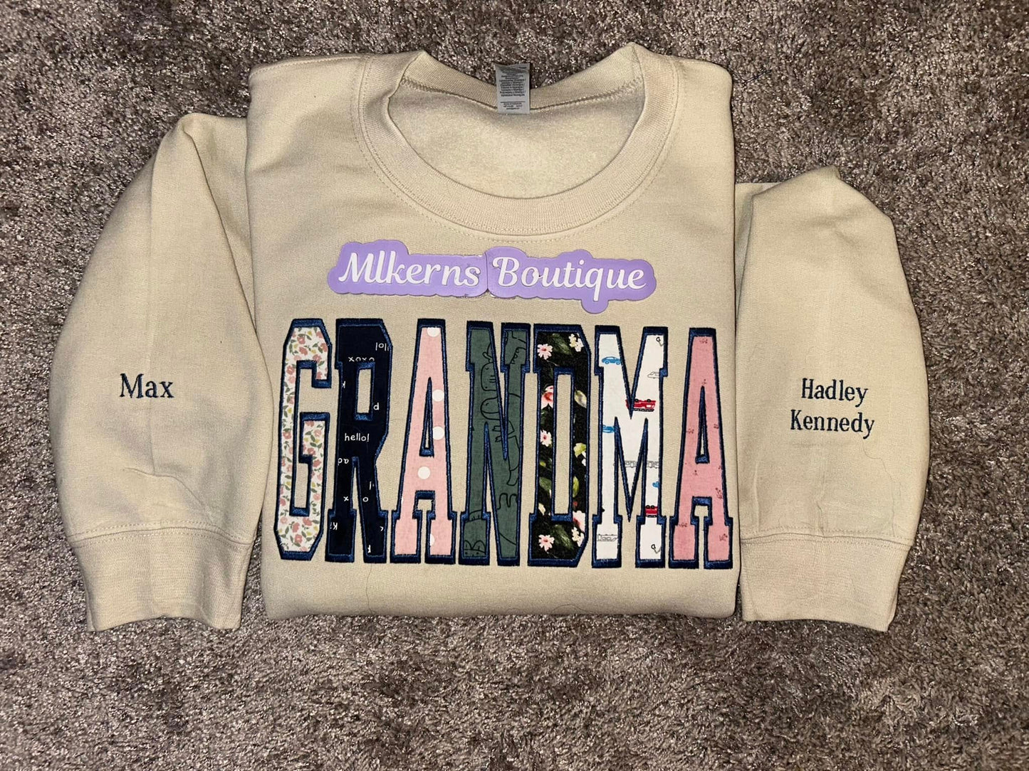 Keepsake Onesie Sweatshirt (Please Read Description)