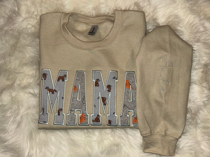 Mama keepsake sweatshirt (Please Read Description)