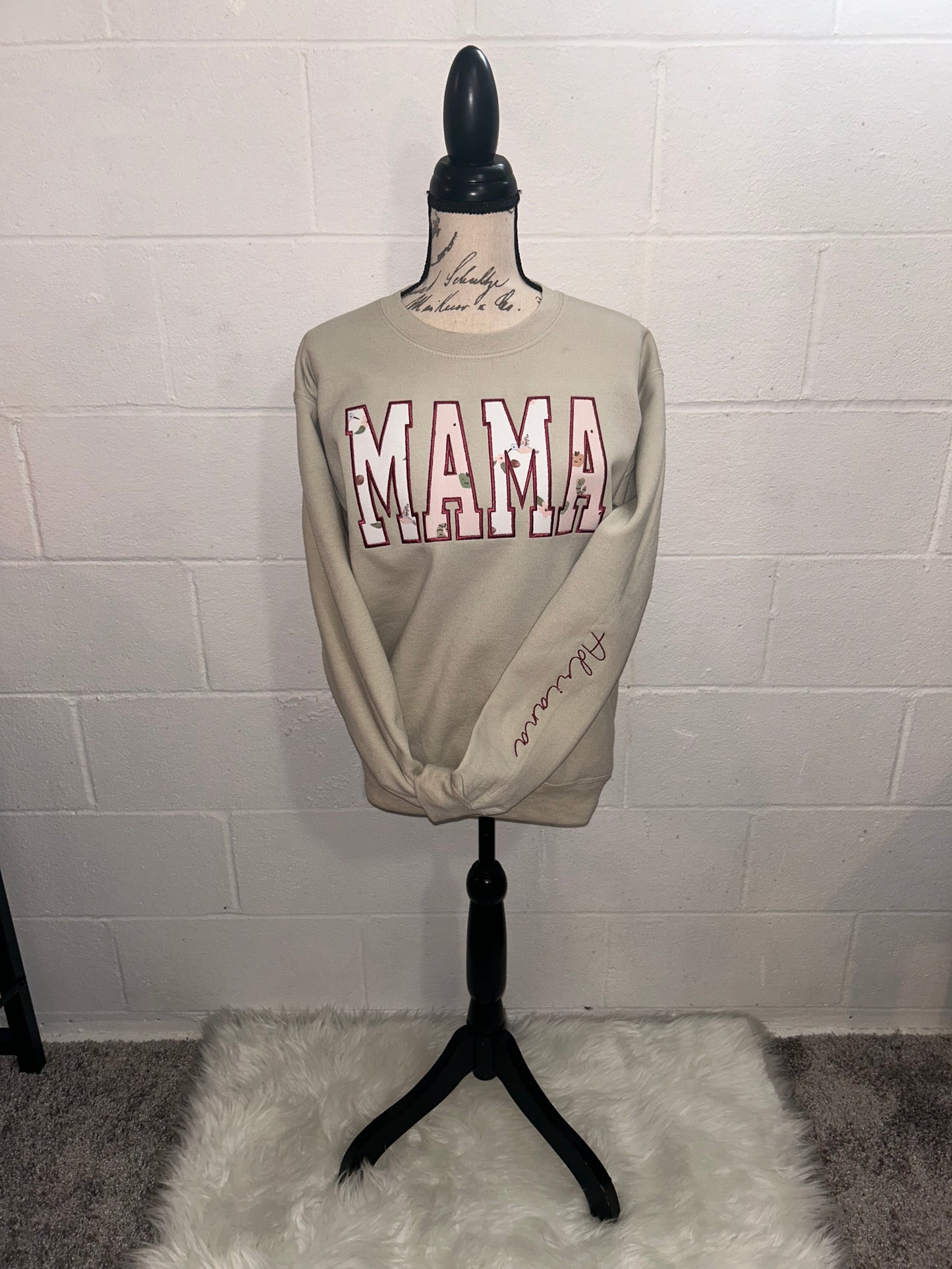 Mama keepsake sweatshirt (Please Read Description)