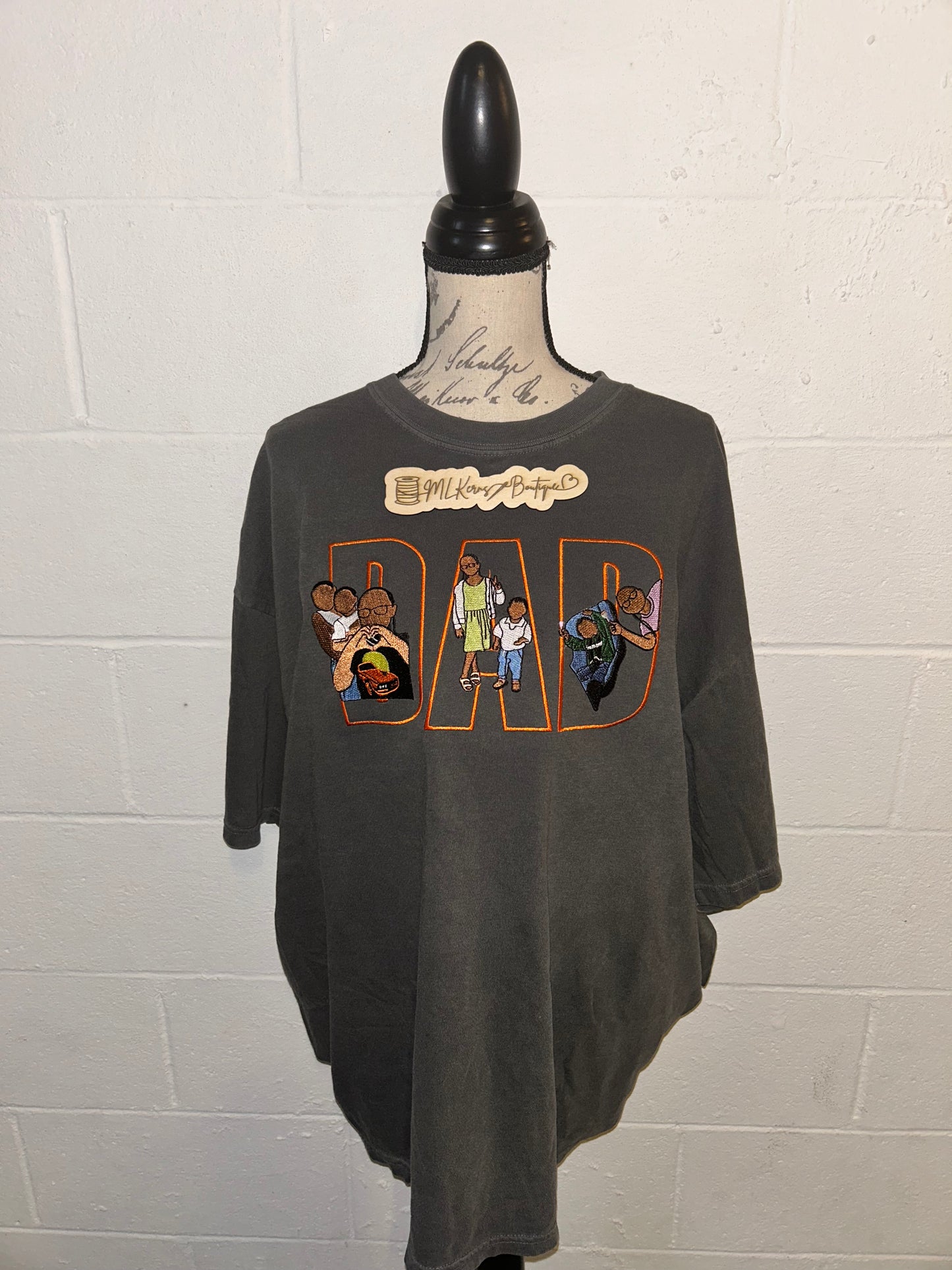 Dad portrait t shirt