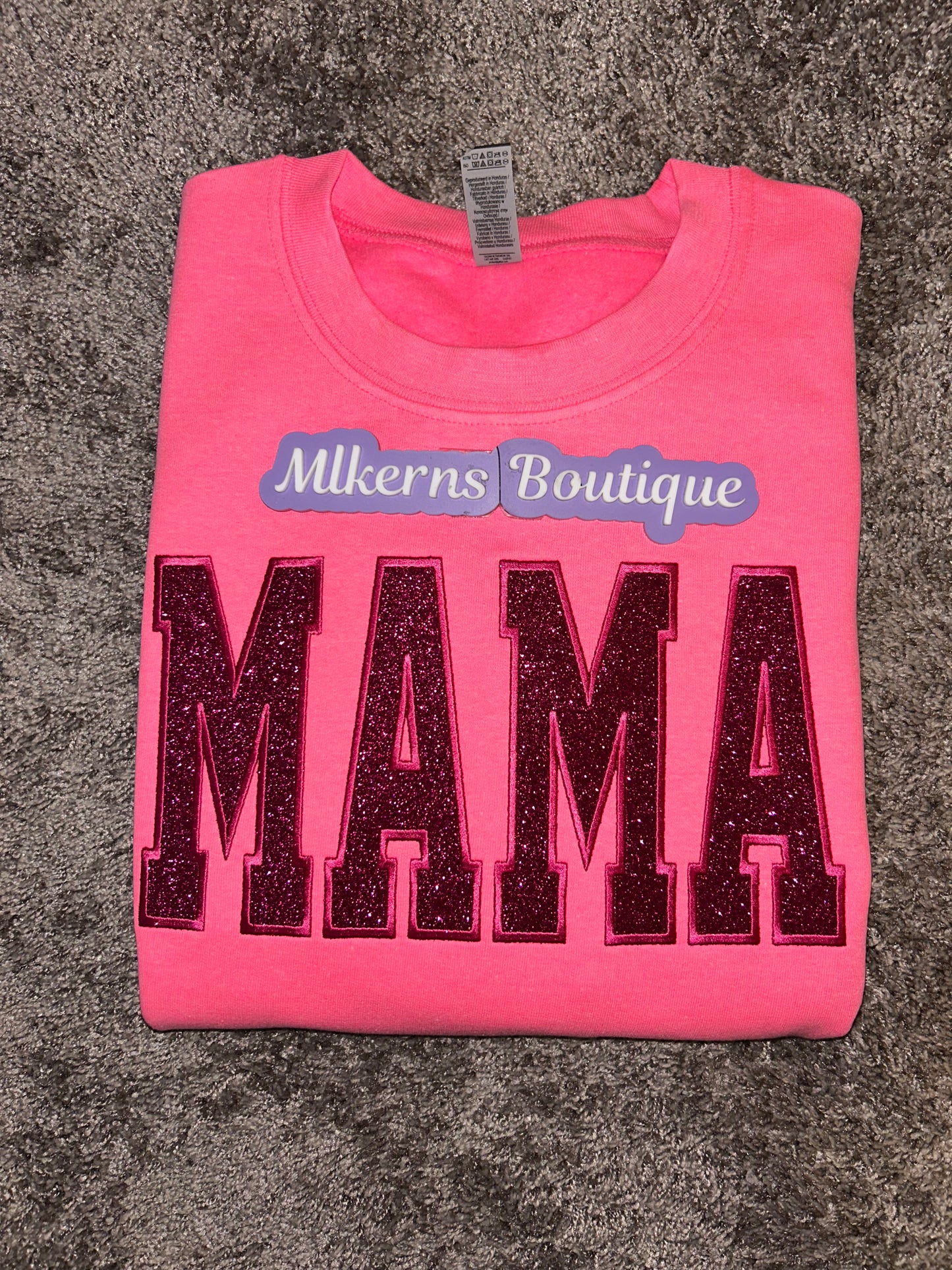 Mama glitter sweatshirt