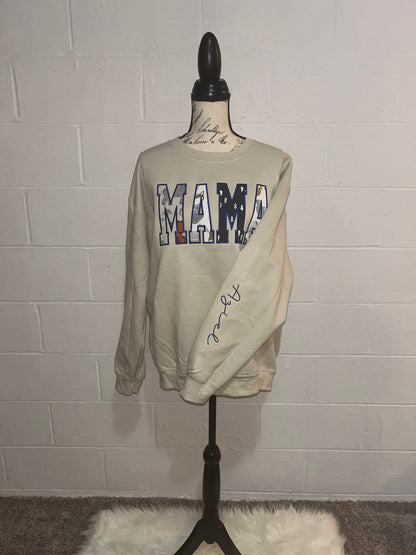 Mama keepsake sweatshirt (Please Read Description)