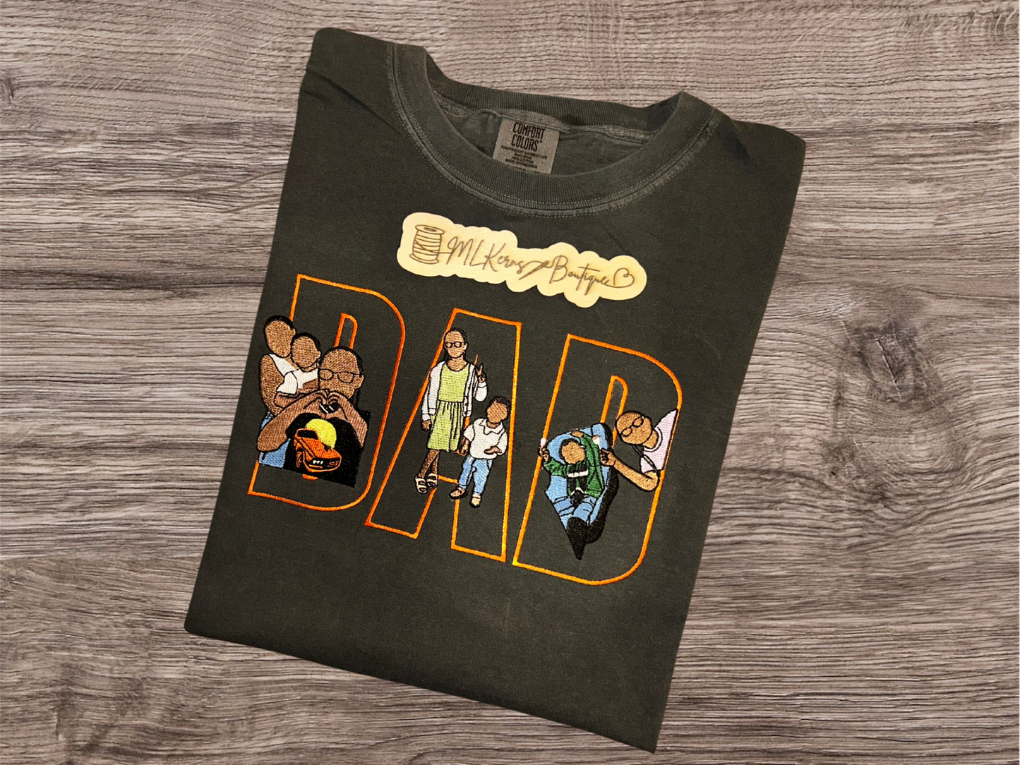 Dad portrait t shirt