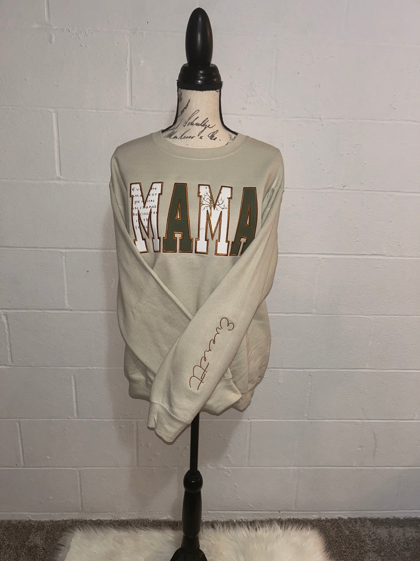 Mama keepsake sweatshirt (Please Read Description)