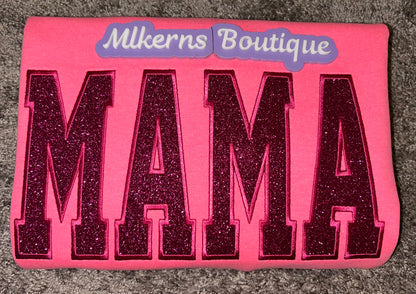 Mama glitter sweatshirt