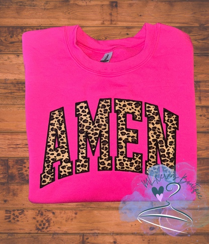 Amen embroidered sweatshirt