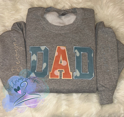 Dad keepsake sweatshirt (Please read Description)