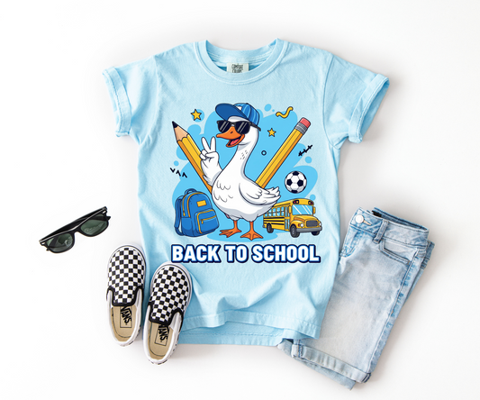 Back To Schoo Duck T Shirt