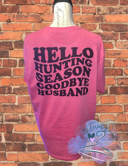 Goodbye husband t shirt