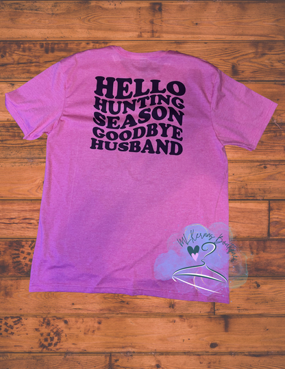 Goodbye husband t shirt