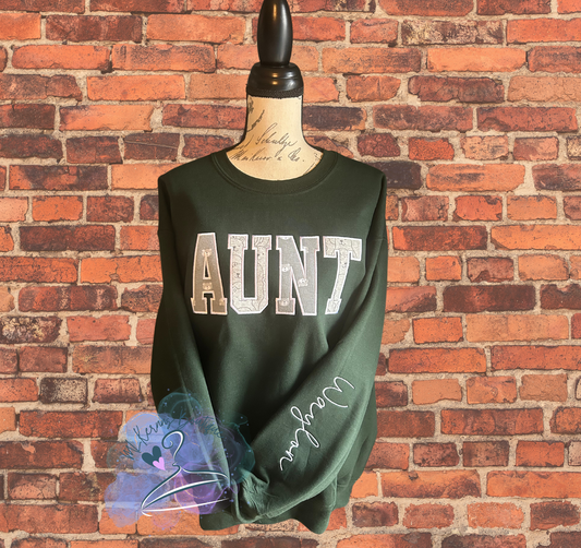 Aunt keepsake sweatshirt (Please Read Description)