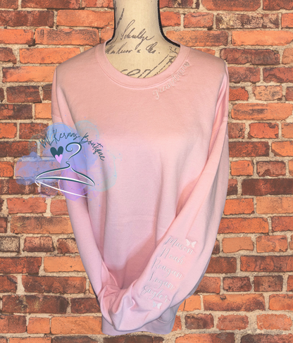 Grandma Neckline Custom Sweatshirt