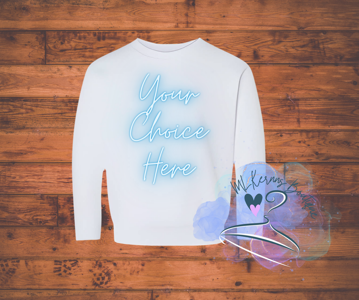 Custom Toddler Embroidery Sweatshirt