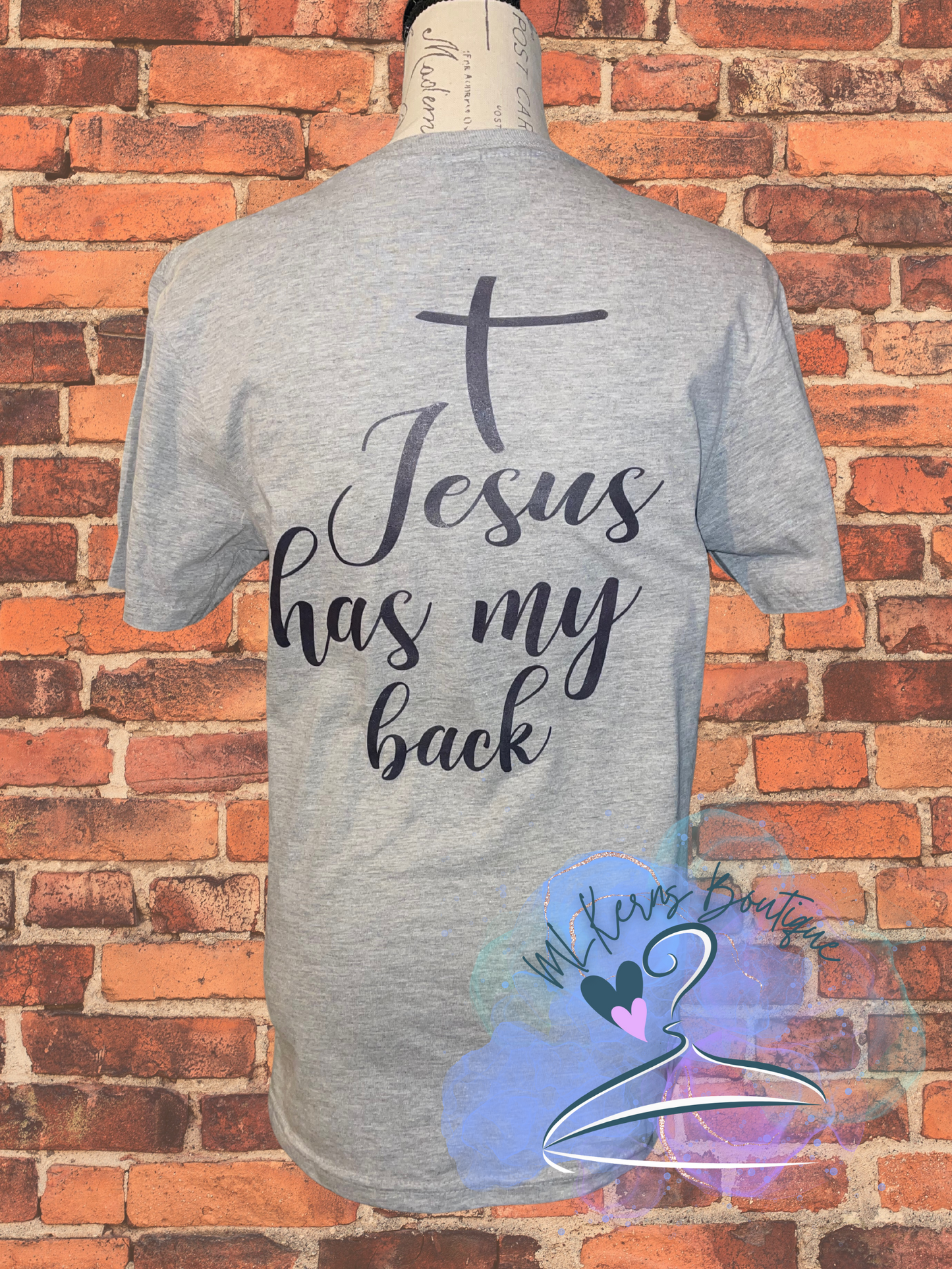 Jesus has my back tshirt