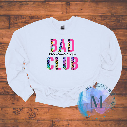 Bad moms club t shirt