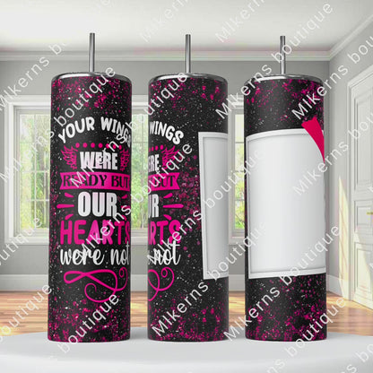 Your Wings custom photo Tumbler