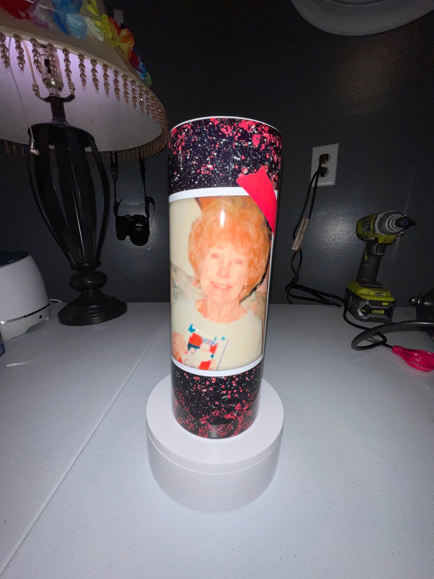 Your Wings custom photo Tumbler