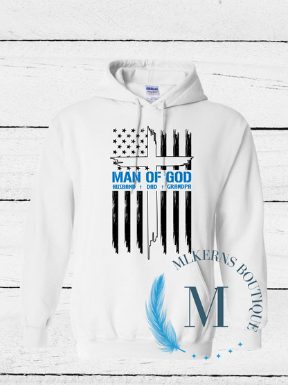 Man of god hoodie