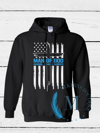 Man of god hoodie